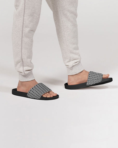 HEED NYC New Signature Black & White Men's Slide Sandal